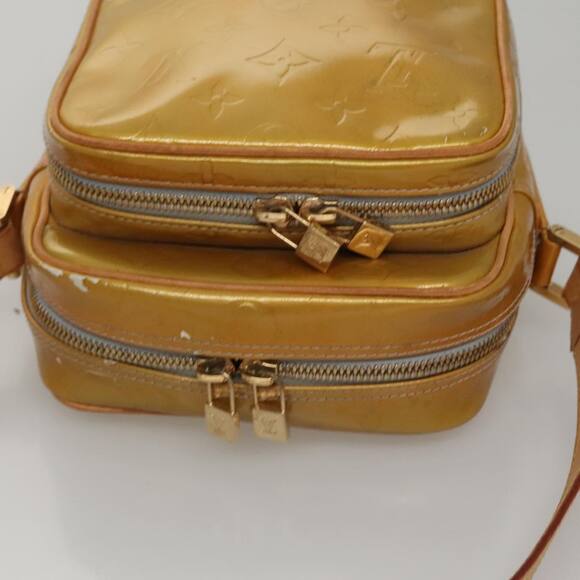 LOUIS VUITTON Monogram Vernis Wooster Shoulder Bag Gris M91036 - Picture 6 of 13